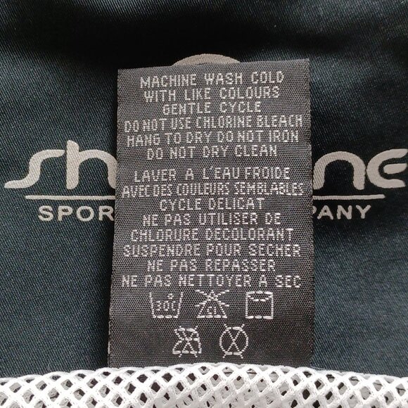 Shoreline Sportswear Black White Striped Jacket - Picture 10 of 16